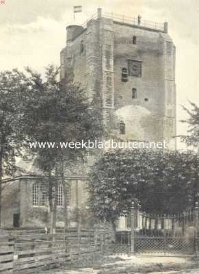 Zeeland, 1918, Sint Anna te Muiden, Aan het uiterste puntje van ons land. De toren van Sint Anna te Muiden