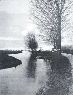 Noord-Holland, 1918, Abcoude, Langs den Winkeldijk bij Abcoude