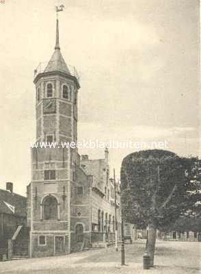 Noord-Brabant, 1919, Willemstad, Het Stadhuis te Willemstad