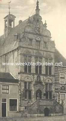 Zeeland, 1919, Brouwershaven, Brouwershaven. Het Stadhuis
