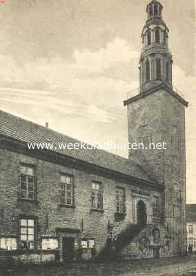 Zeeland, 1919, Hulst, Hulst (Zeeuwsch-Vlaanderen). Het Stadhuis te Hulst