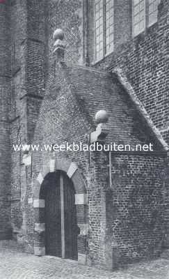 Zeeland, 1919, Aardenburg, Aardenburg. Voorportaal der Sint Bavo