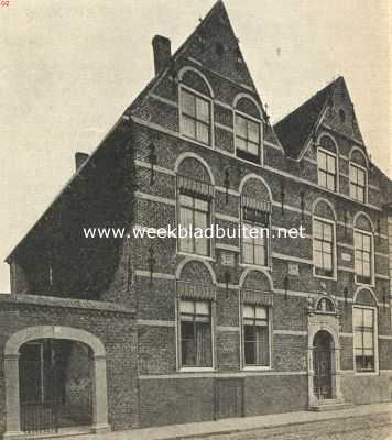 Zeeland, 1919, Aardenburg, Aardenburg. Weeshuis met hervormde pastorie