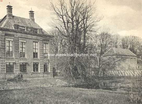 Noord-Holland, 1919, Heiloo, Nijenburg. Bij de achterzijde van het huis