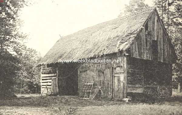 Gelderland, 1919, Arnhem, Het Nederl. Openlucht Museum. Saksische wagenschuur te Vasse bij Ootmarsum