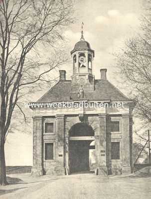 Noord-Holland, 1919, Enkhuizen, De Wester- of Koepoort te Enkhuizen, stadszijde