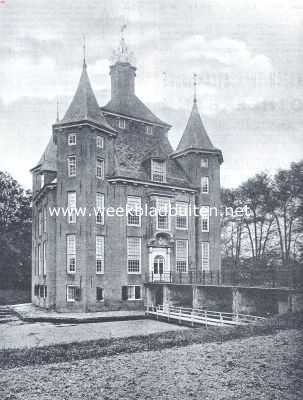 Utrecht, 1919, Houten, Het kasteel Heemstede bij Houten (Utr.), front