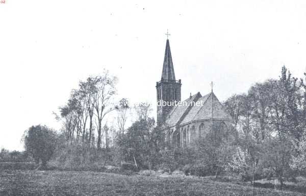 Noord-Holland, 1919, Zwaag, Een vruchtenparadijs. Het kerkje te Zwaag