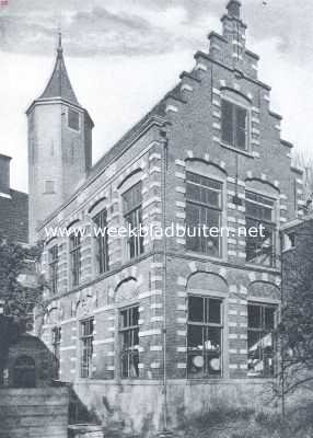 Noord-Holland, 1919, Alkmaar, Alkmaar. De vleugel van de Nieuwe Doelen te Alkmaar aan den Binnenhof