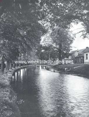 Gelderland, 1919, Lochem, Gezicht op Lochem's ouden wal en oude vestinggracht