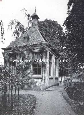 Utrecht, 1919, Jutphaas, Rijnhuizen bij Jutphaas. In het park van Rijnhuizen bij den koepel
