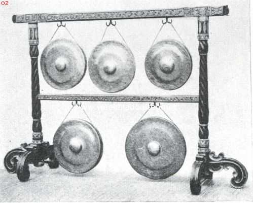 Indonesi, 1919, Onbekend, Indische speeltuigen. 41. Gongs