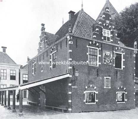 Friesland, 1919, Workum, De Waag te Workum