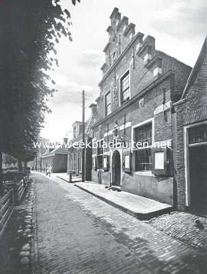 Friesland, 1919, Ijlst, Kijkje te Ijlst. Rechts het huis 