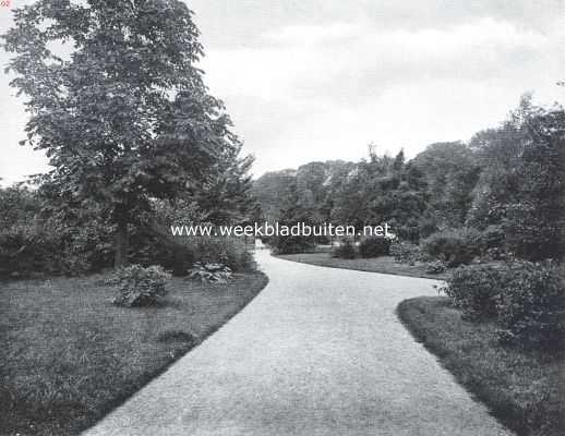 Friesland, 1919, Leeuwarden, In het Rengerspark te Leeuwarden 2