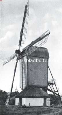 Gelderland, 1919, Scherpenzeel, Oude molen bij Scherpenzeel