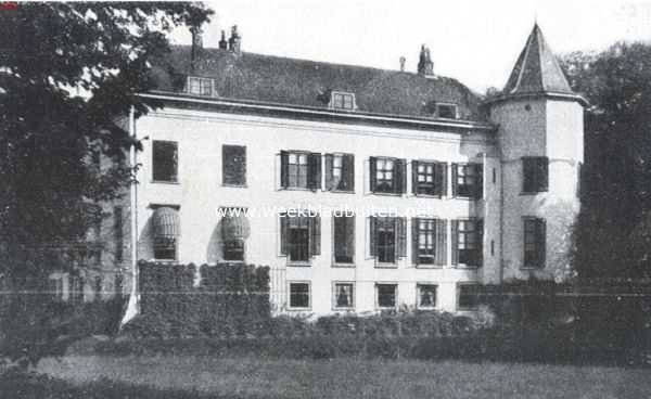 Utrecht, 1919, Doorn, Het Huis te Doorn, achterzijde