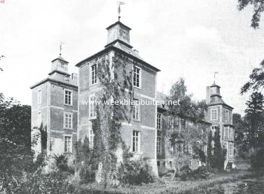 Limburg, 1919, Born, Het kasteel Borne, achterzijde