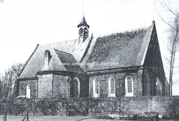 Zeeland, 1919, Kloosterzande, Een oude kloosterkapel. Het kerkje te Kloosterzande