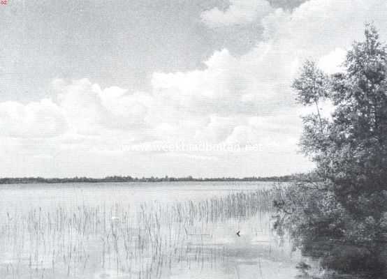 Noord-Brabant, 1919, Vught, Het meer de Ijzeren Man bij Vught (Noord-Brabant)