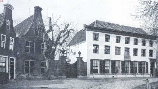 Zuid-Holland, 1920, Heenvliet, Heenvliet en de rune Ravestein. Het Huis te Heenvliet