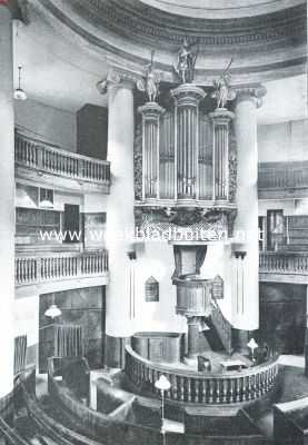 Gelderland, 1920, Arnhem, De Nieuwe Kerk te Arnhem, inwendig