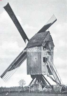 Gelderland, 1920, Vorden, Onze windmolen-typen. Open standerdmolen. De molen bij Vorden