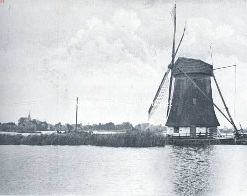 Zuid-Holland, 1920, Hillegersberg, Onze windmolen-typen. Lage bovenkruier. Watermolen bij Hillegersberg