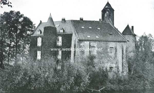Gelderland, 1920, Waardenburg, Het kasteel Waardenburg. Van het zuidoosten gezien