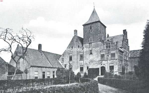 Noord-Brabant, 1920, Oosterhout, De Blaauwe Camer te Oosterhout. De Blaauwe Camer met bijgebouwen