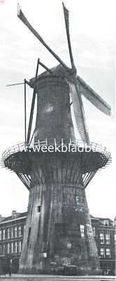 Zuid-Holland, 1920, Rotterdam, De Rotterdamsche molens. De molen 