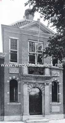 Zuid-Holland, 1920, Leiden, Leidsche Hofjes. Poorthuis van het Jean Pesijn-hofje