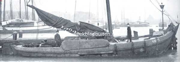 Nederland, 1920, Onbekend, Onze houten schepen van de binnenvaart en de visscherij. Volendammer botter