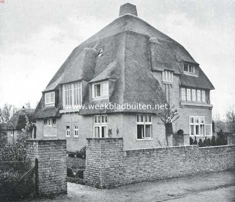 Noord-Holland, 1920, Overveen, Moderne landhuizen. Huize 