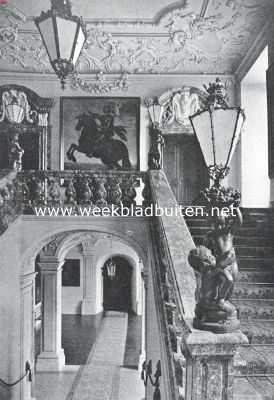 Oostenrijk, 1920, Wenen, Het Paleis Harrach te Weenen. De galatrap