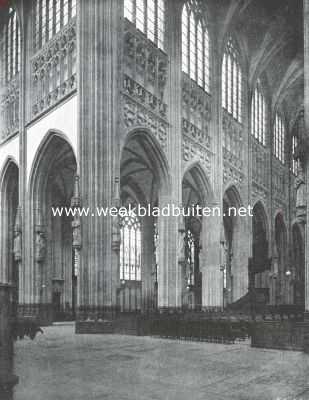 Noord-Brabant, 1920, Den Bosch, In de St. Jans Kathedraal te 's Hertogenbosch
