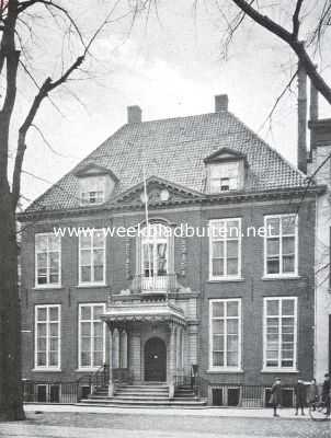 Zuid-Holland, 1920, Den Haag, Het huis van Jan de Witt. Voorgevel