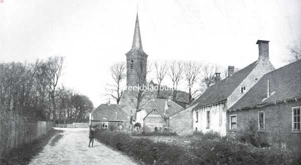 Zuid-Holland, 1920, Wassenaar, Wassenaar. Kerkgezicht te Wassenaar