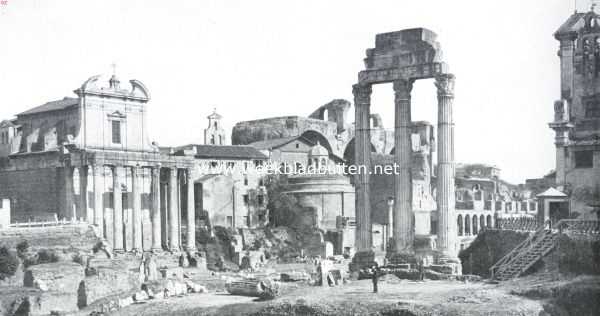 Itali, 1920, Rome, Kerken en curiositeiten in Rome. Tempels voor 