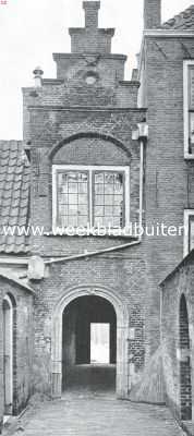 Het voormalige Oude Vrouwen of St. Geertenhuis te Hoorn. Overgebleven fragment van het Oude Vrouwenhuis te hoorn, vroeger St. Geertenklooster