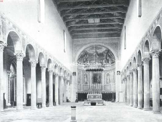 Itali, 1920, Rome, Kerken en curiositeiten in Rome. De kerk van Sinte Sabina, even buiten Rome