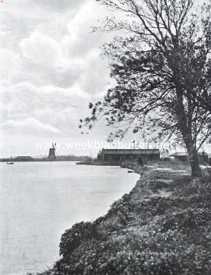 Het Zuider-Buiten-Spaarne, ten zuiden van het Haarlemmerhoutpark