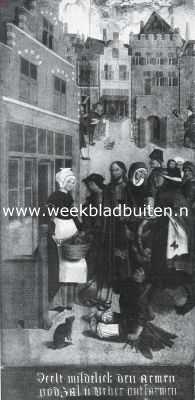 Onbekend, 1920, Onbekend, De Zeven Werken van Barmhartigheid. I. Het spijzigen van hongerigen