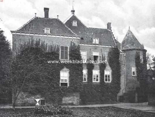 Gelderland, 1920, Nederhemert, Het kasteel Nederhemert. Rechtervleugel