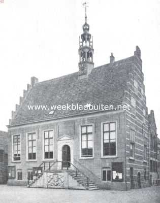 Utrecht, 1920, Ijsselstein, Ijselstein. Het Stadhuis te Ijselstein in zijn tegenwoordigen toestand