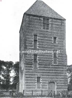 Utrecht, 1920, Ijsselstein, Ijselstein. De toren van het slot te Ijselstein, het eenige overblijfsel van het in 1888 afgebroken kasteel