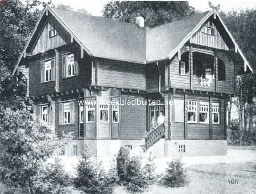 Duitsland, 1920, Hannover, Het blokhuis en zijne beteekenis voor dezen tijd. Blokhuis te Hannover. Ontwerp van F. Abel. Uitvoering: Christoph en Unmack A.G. Niesky o/L. (Silezi)