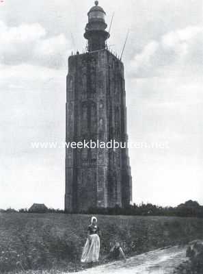 Zeeland, 1920, Westkapelle, De toren van Westkapelle