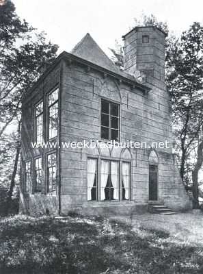 Zeeland, 1920, Grijpskerke, Walcheren. Het overblijfsel van Cats' buitenverblijf Munnikenhof bij Grijpskerke