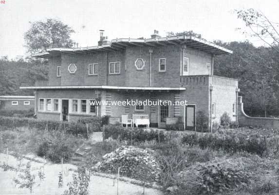 Noord-Holland, 1921, Bennebroek, Moderne landhuizen. Huize 